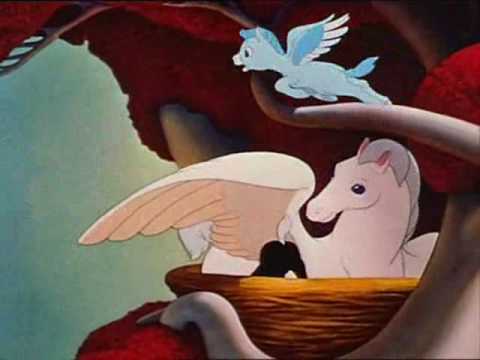 fantasia walt disney's 1940 original movie part 1-with pegasus and their babies