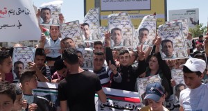 Prisoner's day demonstration in occupied Hebron