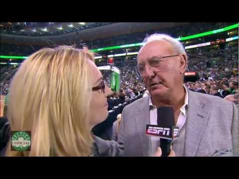 Bob Cousy talks about Rajon Rondo and Avery Bradley 4/18/2012 - [HD]