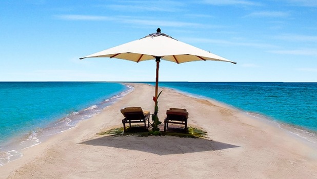 Absolute seclusion on Musha Cay.