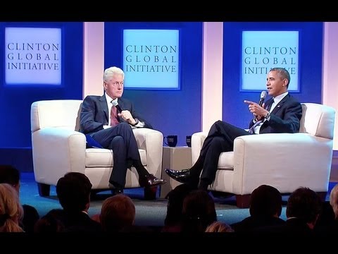 President Obama and President Clinton Discuss Health Care