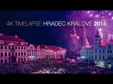 4K timelapse Hradec Králové 2015