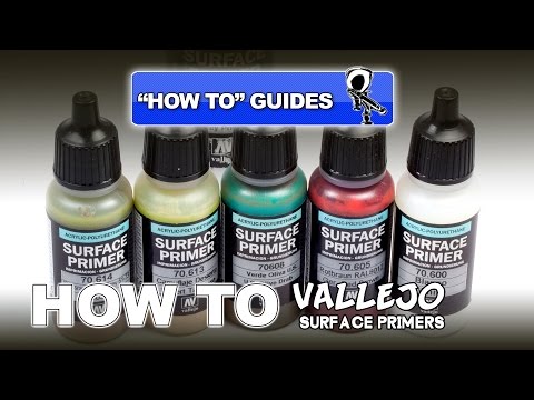 VALLEJO SURFACE PRIMERS - REVIEW & HOW TO GUIDE