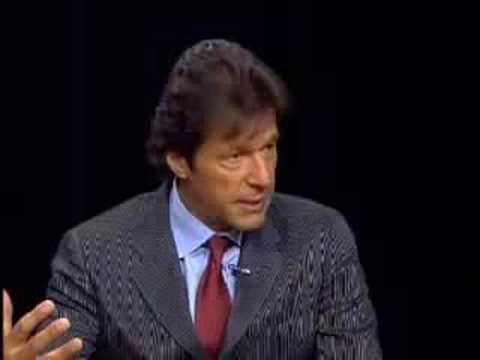 iMRAN KHAN WITH CHARLIE ROSE 1/3