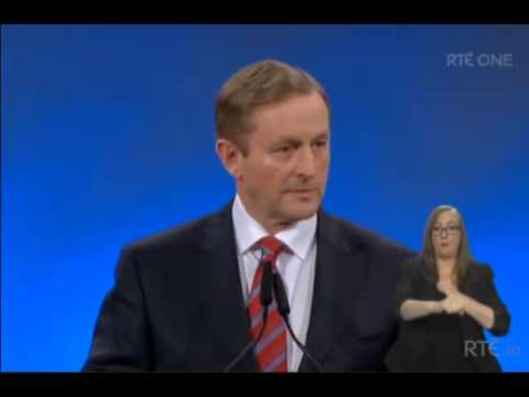 Enda Kenny Speech Fine Gael Ard Fheis 2015