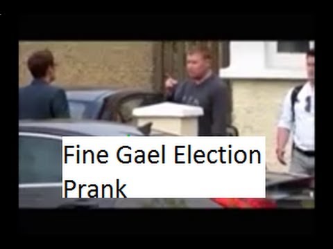 Fine Gael Election Prank