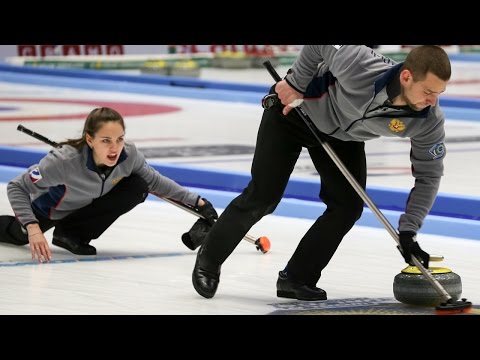 CURLING: RUS-CHN WCF World Mixed Doubles Chp 2016 - Final