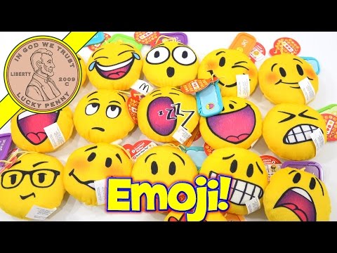 Emoji Plush McDonald's 2016 Happy Meal Kids Toys