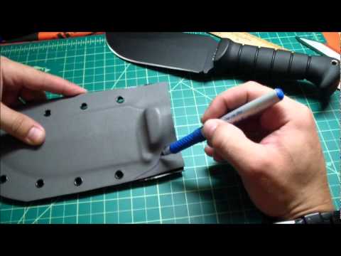 Custom Kydex Sheath Step By Step Tutorial