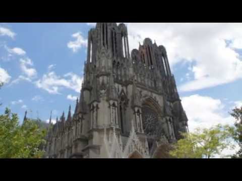 Cathédrale Notre-Dame de Reims - Présentation des 5 cloches de volée - sonnerie en plenum