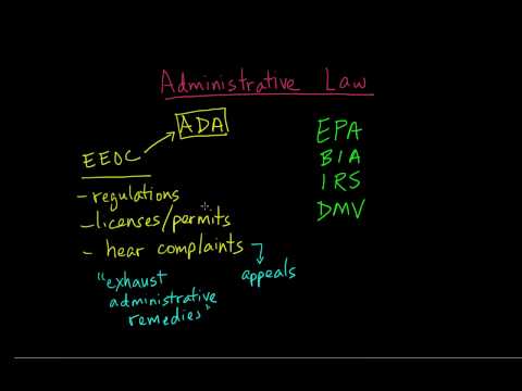 7. Administrative Law