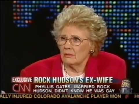 ROCK HUDSON'S EX-WIFE, PHYLLIS GATES - LARRY KING LIVE, 2003 (381)