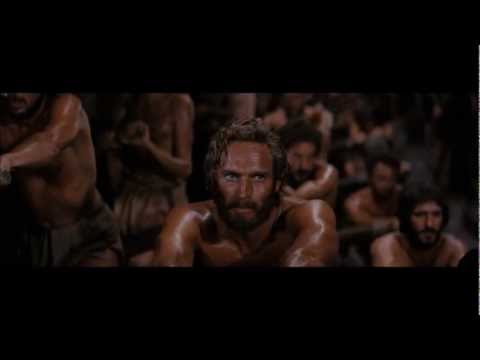 Ben-Hur (1959) - Rowing of the Galley Slaves HD