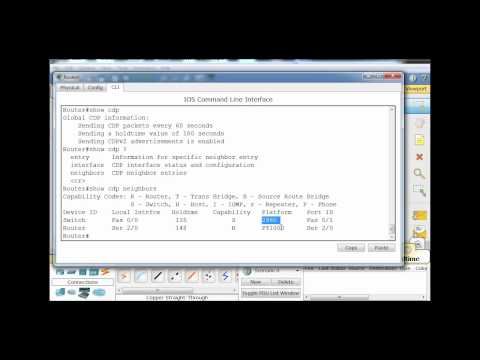 CDP - Cisco Discovery Protocol with Packet Tracer