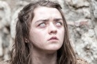 Arya Stark (Maisie Williams) really does seem to be blind.