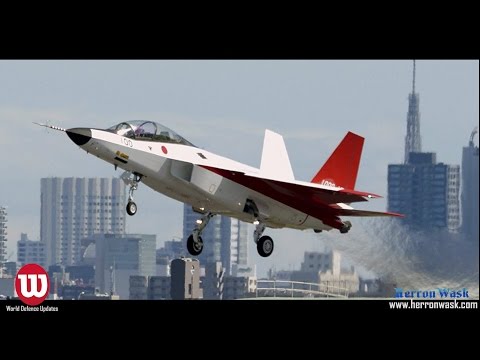 Japan Tested 5th Generation Stealth Fighter Aircraft [Full HD] |  Mitsubishi X-2 Shinshin