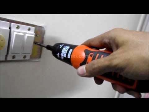 Black & Decker - Cordless Screw Driver - Unboxing and Review - A7073