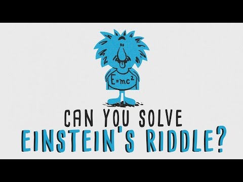 Can you solve "Einstein’s Riddle"? - Dan Van der Vieren