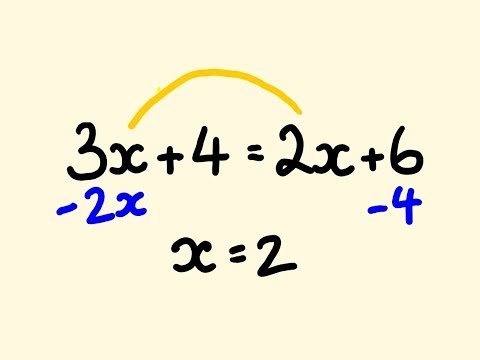 Algebra Shortcut Trick  - how to solve equations instantly (2)