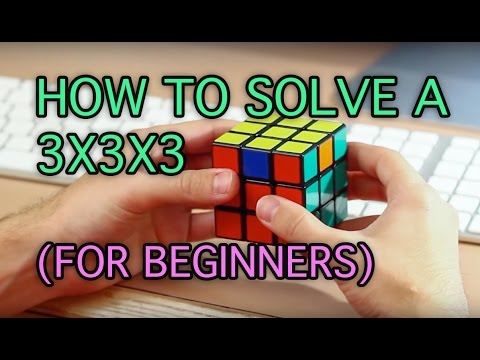 How to Solve a 3x3x3 Rubik's Cube: Easiest Tutorial (High Quality)