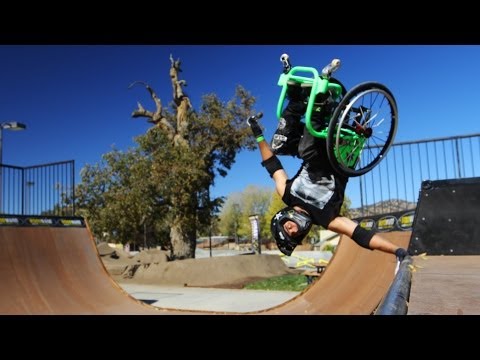 Wheelchair Freestyle - Wheelz - Gnarly!