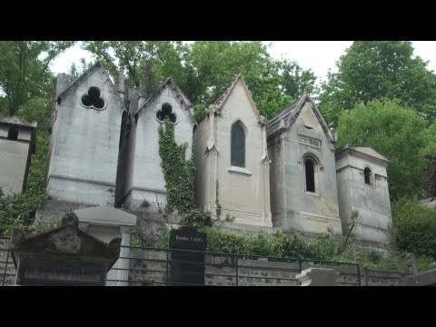 Père Lachaise Cemetery in Paris, France