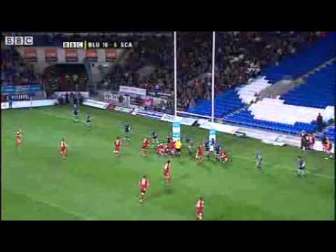 Cardiff Blues V Scarlets (Cardiff City Stadium, Magners League 2010/11)