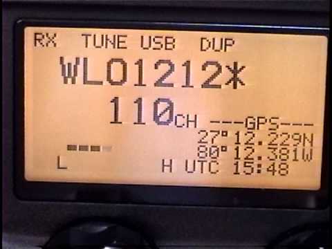 Icom M-802 Video #6, WLO, Radiotelephone Calls, Ship-to-Shore Telephone Calls