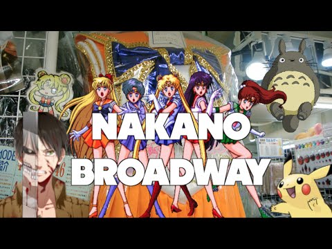 BEST SPOT in Tokyo for Cosplay, Anime, Manga: NAKANO BROADWAY