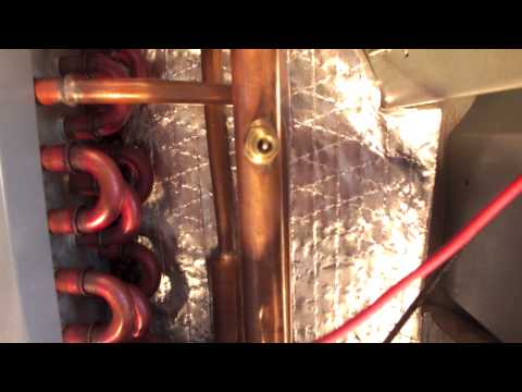 How to repair an Air Conditioning condenser leak