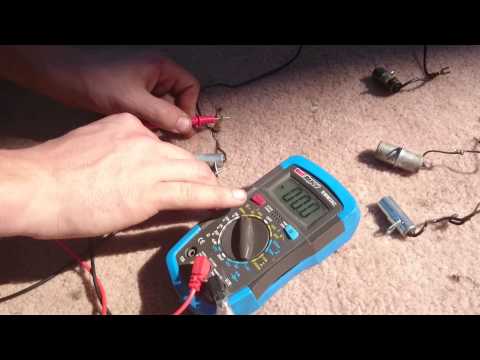 PushMowerRepair.com - Testing A Condenser (Capacitor)