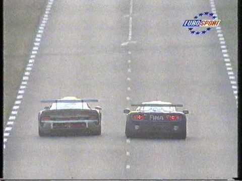 Porsche GT1 versus McLaren F1 GTR Le Mans 1996