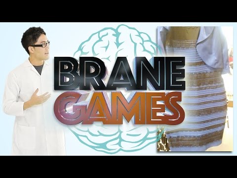 Brane Games: What Color is the Dress?