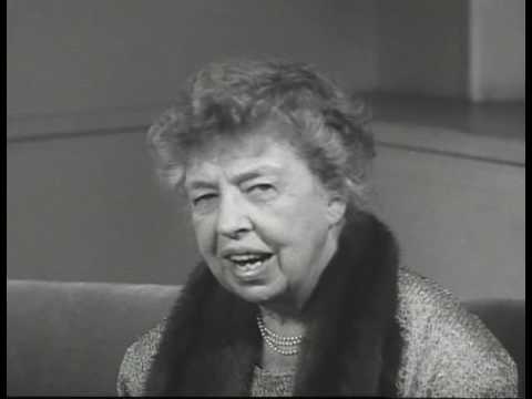 Eleanor Roosevelt  Human Rights Speech