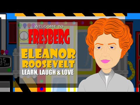 Have fun with Eleanor Roosevelt! Watch this Eleanor Roosevelt Cartoon for Kids