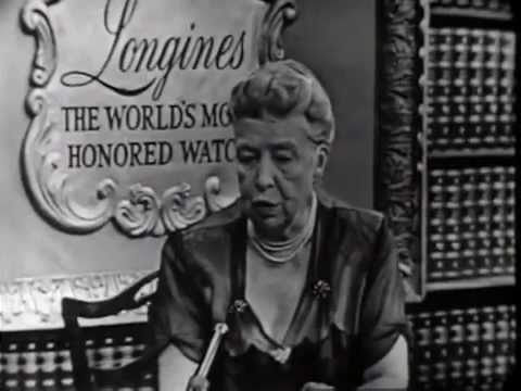 Eleanor Roosevelt interview with Bill Downs and Edward P. Morgan