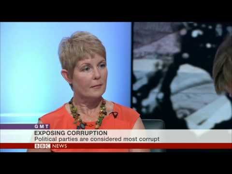 BBC World News GM TV interview with Kate Silverton and Transparency International 9th July 2013