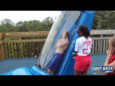 Six Flags White Water Dive Bomber Video