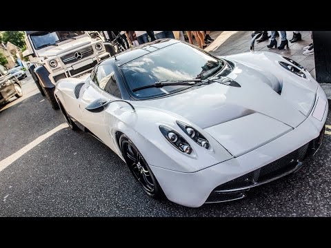 Supercars Invade Central London Streets