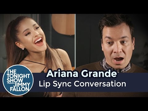 Lip Sync Conversation with Ariana Grande