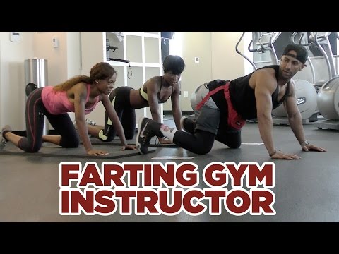 FARTING GYM INSTRUCTOR PRANK!