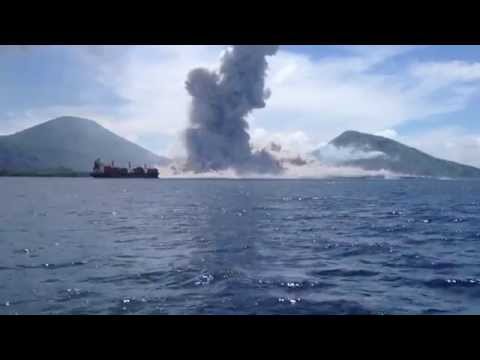 Volcano Eruption in Papua New Guinea