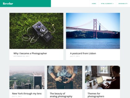 Revelar WordPress Theme