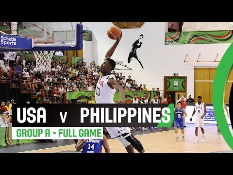 USA v Philippines - Group A Full Game - 2014 FIBA U17 World Championship