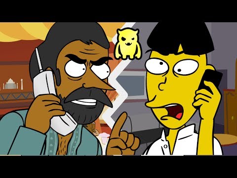 Crazy Indian Restaurant Rage Prank (animated) - Ownage Pranks