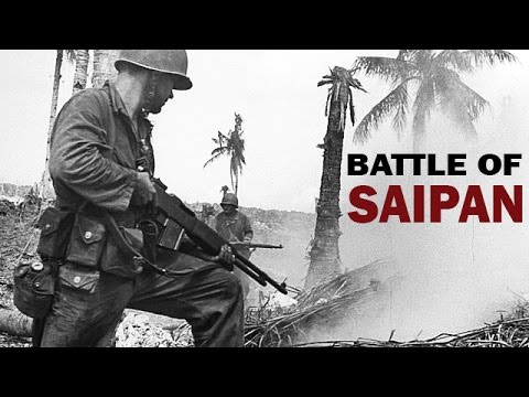 WWII in the PACIFIC | Fight for Saipan, Mariana Islands | 1944 | Documentary Film