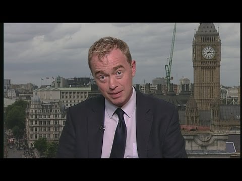 Tim Farron asked three times if gay sex is a sin