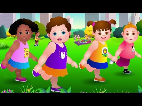 Head, Shoulders, Knees & Toes - Exercise Song For Kids