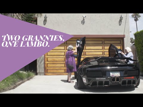 Two Grannies, One Lamborghini | Donut Media