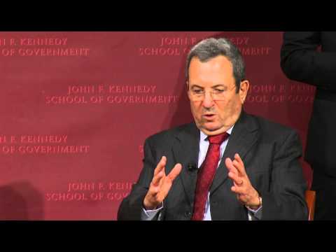 A Conversation With Ehud Barak